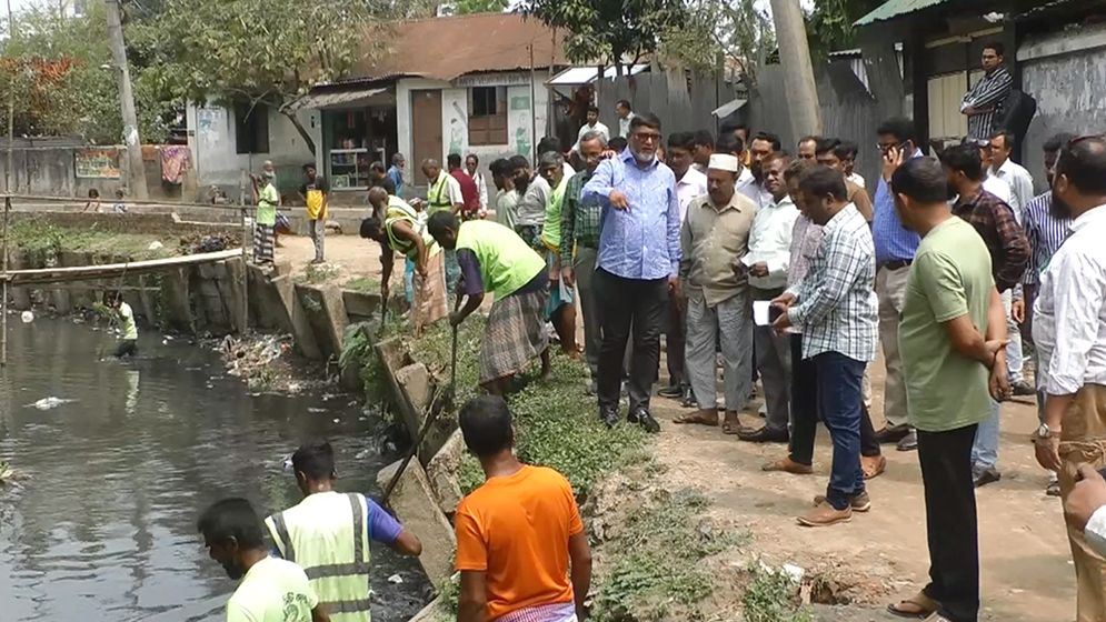 মসিকের জলাবদ্ধতা নিরসনে সোয়া ৮ কিমি খাল পুনঃখনন কর্মসূচি