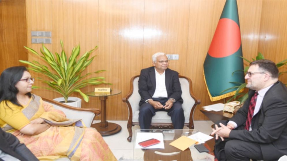 সমাজকল্যাণমন্ত্রী ও  প্রতিমন্ত্রীর সঙ্গে বিশ্ব ব্যাংক প্রতিনিধির সৌজন্য সাক্ষাৎ