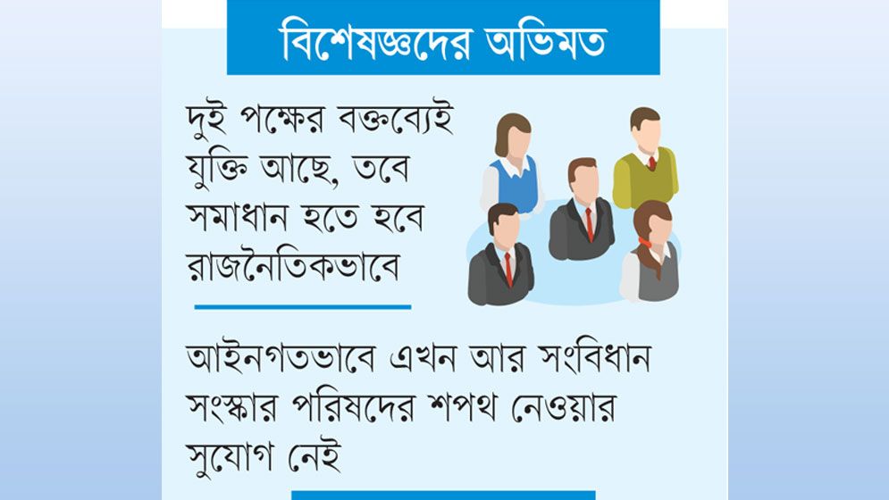সংকট নিরসনে সবার নজর সর্বদলীয় কমিটিতে