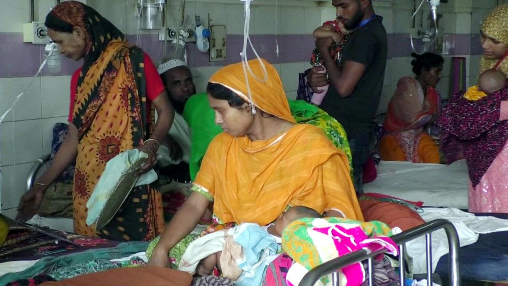 ২৪ ঘণ্টায় ময়মনসিংহ মেডিকেলে হাম আক্রান্ত ২৬ শিশু ভর্তি