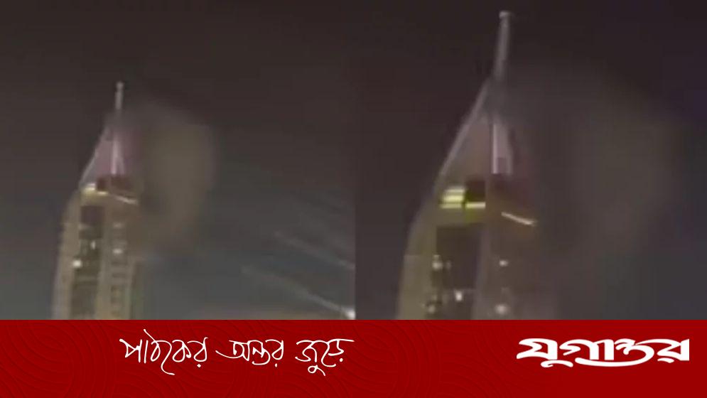 ইরানের ড্রোন-ক্ষেপণাস্ত্র হামলায় কেঁপে উঠেছে দুবাই মেরিনা, হতাহত নেই