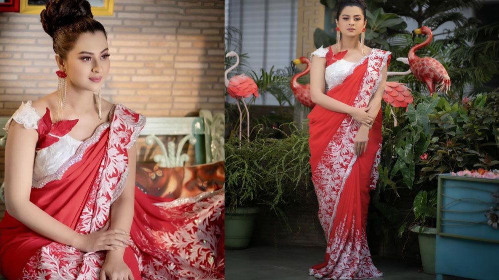 গুঞ্জনের মধ্যেই নিজেকে নতুনরূপে মেলে ধরলেন বুবলী