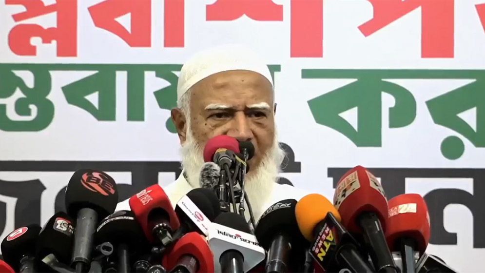 সরকারের কথা শুনলে মনে হয় দেশে সোনার নহর বয়ে যাচ্ছে: জামায়াত আমির