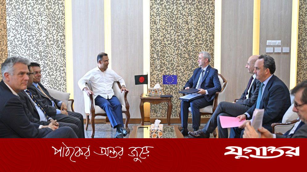 প্রধানমন্ত্রী তারেক রহমানের সঙ্গে ইইউ প্রতিনিধিদলের সৌজন্য সাক্ষাৎ অনুষ্ঠিত