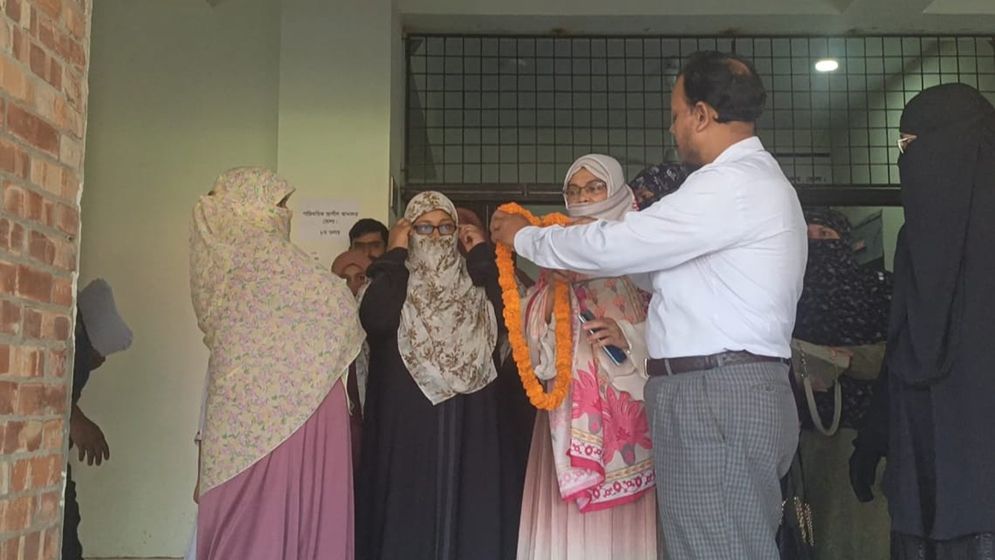 জামিনে মুক্ত হয়ে যা বললেন জামায়াতের সেই নারী কর্মী সাওদা