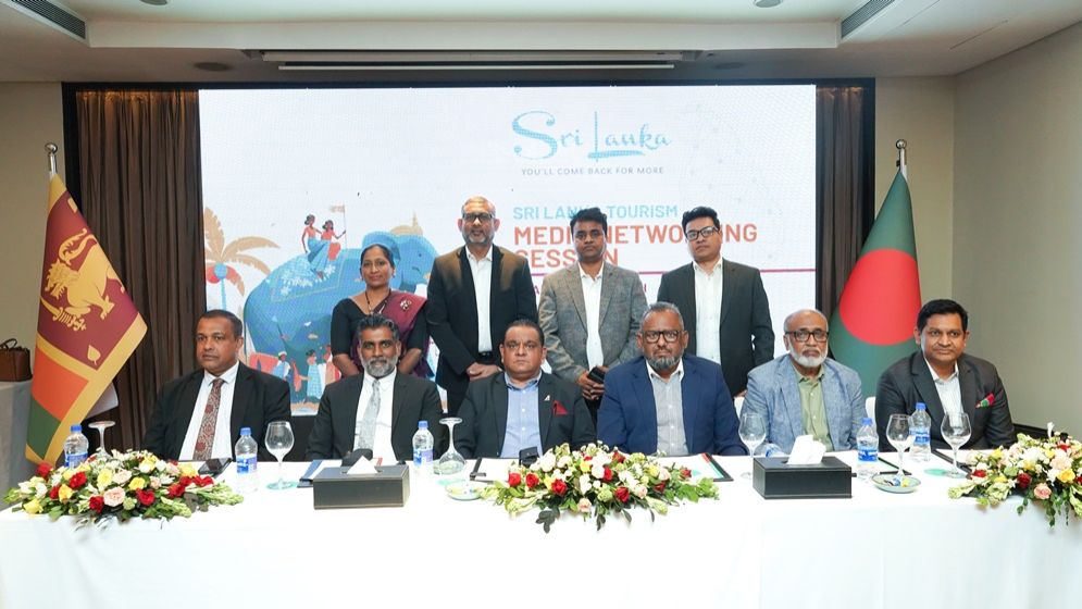 রাজধানীতে শ্রীলঙ্কা পর্যটনের বিশেষ মিডিয়া নেটওয়ার্কিং সেশন অনুষ্ঠিত