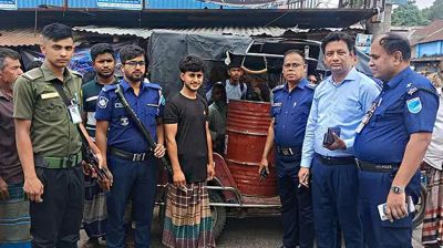 ফরিদপুরে ৪৬০০ লিটার ডিজেল মজুত রেখে পাম্প বন্ধ, জরিমানা