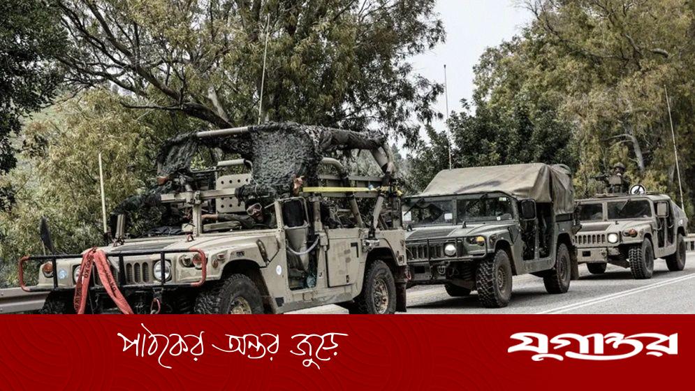 দক্ষিণ লেবাননে ইসরাইলের সেনা মোতায়েন বৃদ্ধি: পাঁচ ডিভিশন এখন মোতায়েন