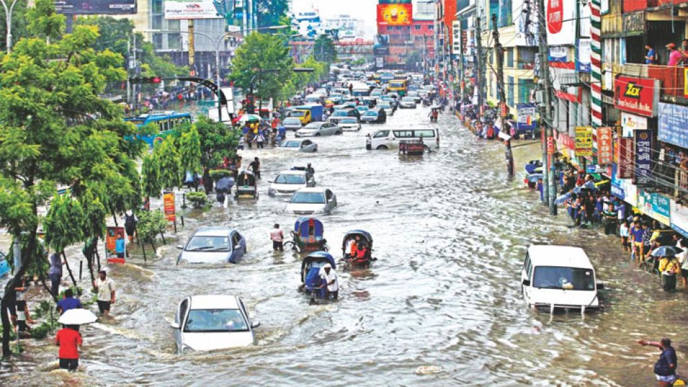 রাজধানীর জলাবদ্ধতা