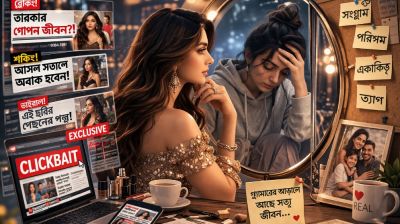ক্লিকবেইটের ফাঁদে তারকার জীবন