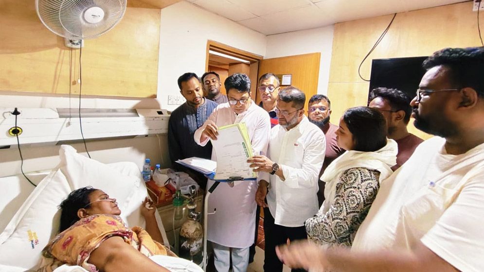 বিএনপি নেতার অসুস্থ স্ত্রীর পাশে প্রধানমন্ত্রী তারেক রহমান