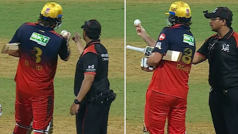 আচরণবিধি ভেঙ্গে শাস্তি পেলেন টিম ডেভিড