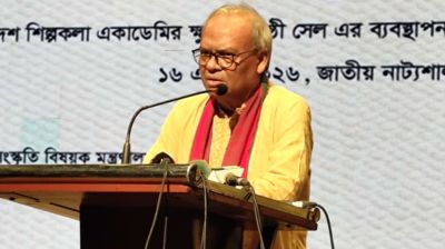 সংস্কৃতিচর্চা না থাকলে জাতি ইতিহাস ভুলে যাবে: রিজভী