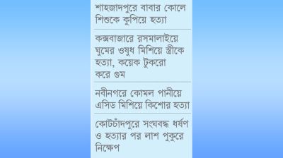 এ কেমন বর্বরতা