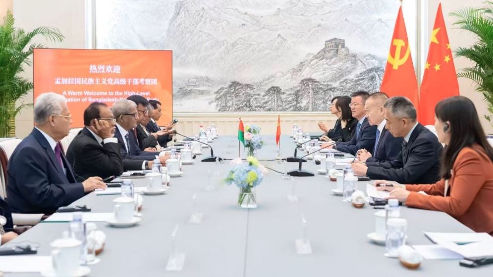 বিএনপি প্রতিনিধিদলের সঙ্গে চীনের শীর্ষ নেতৃবৃন্দের দ্বিপাক্ষিক বৈঠক অনুষ্ঠিত