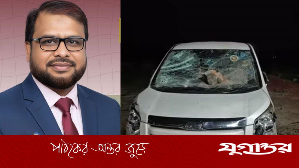 নেত্রকোনায় জামায়াত এমপির গাড়িতে হামলা, ভাঙচুর
