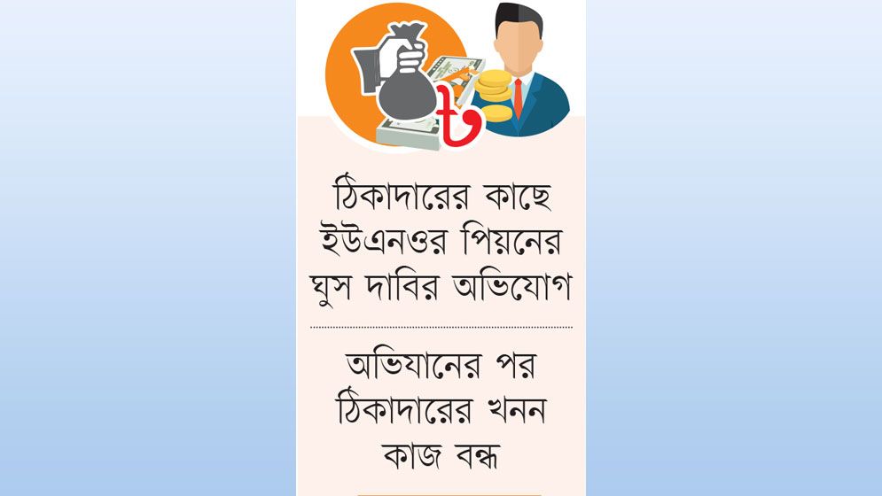 পুকুর ভরাটের আবদার না মানায় অভিযানে ইউএনও
