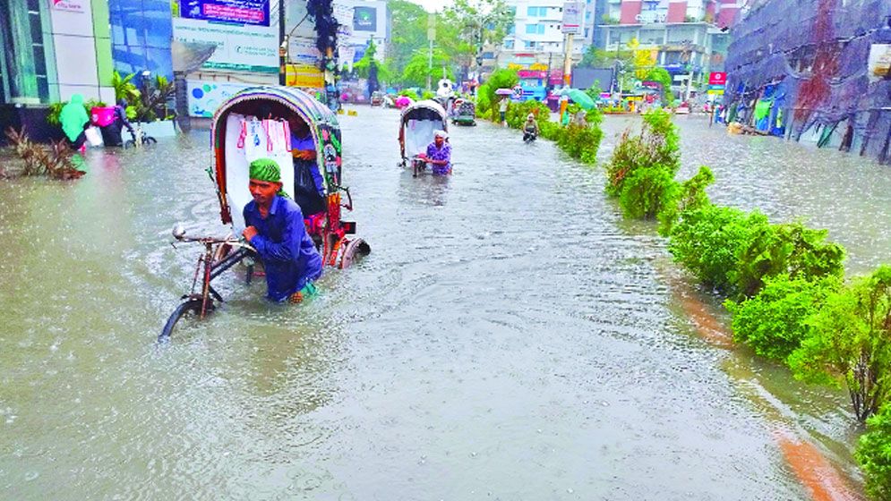 জলাবদ্ধতা থেকে মুক্তি পেতে অপেক্ষা বাড়ল আরও এক বছর