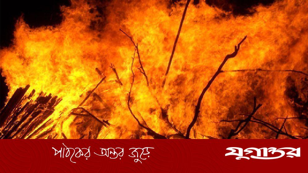 রাজধানীর ডেমরায় কালি তৈরির কারখানায় অগ্নিকাণ্ড