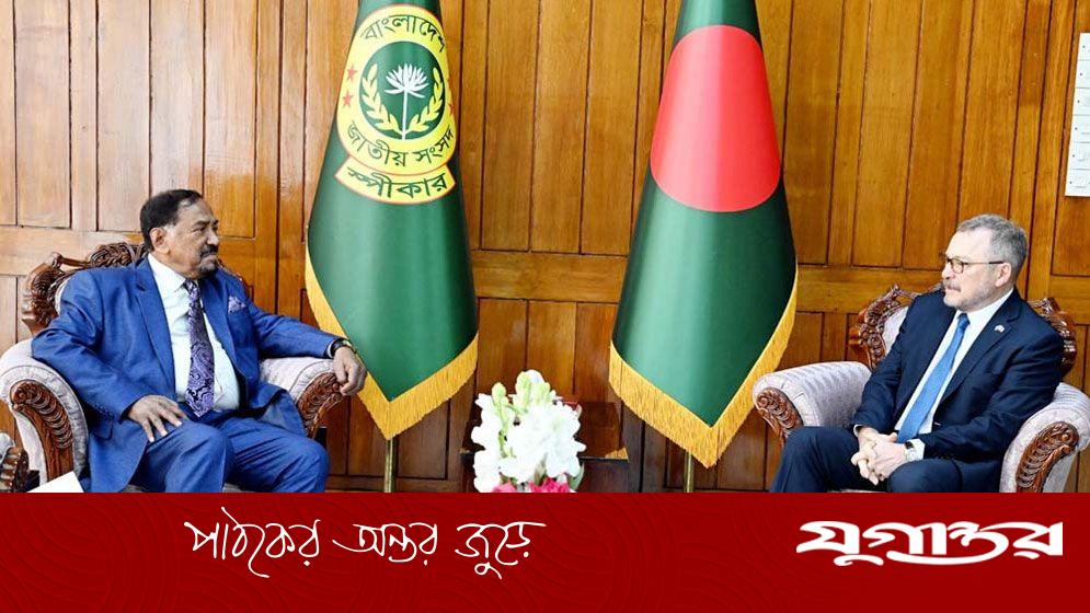 রাশিয়ার রাষ্ট্রদূতের স্পিকারের সঙ্গে সাক্ষাৎ, নানা বিষয়ে আলোচনা