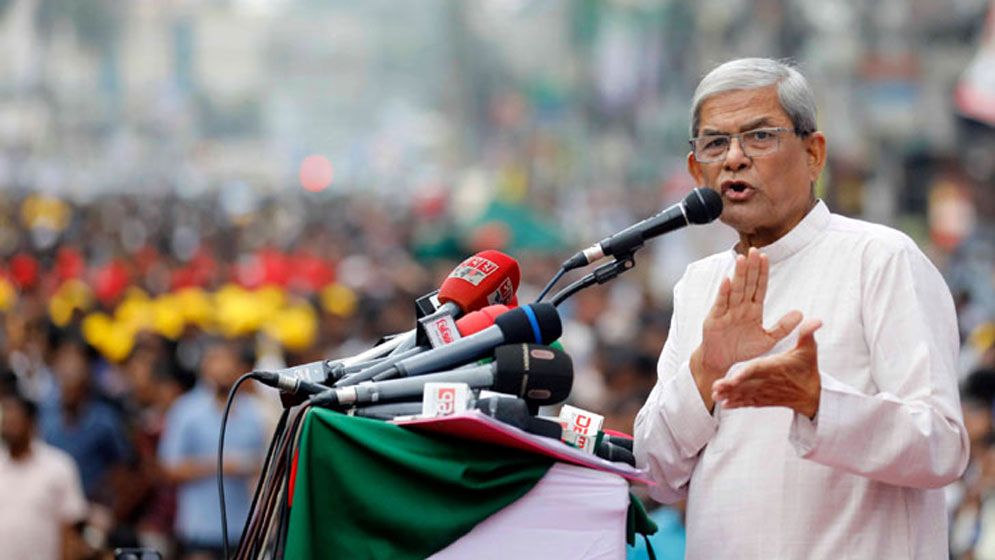 তারেক রহমান দেশকে ধ্বংসস্তূপ থেকে রক্ষা করেছেন: মির্জা ফখরুল