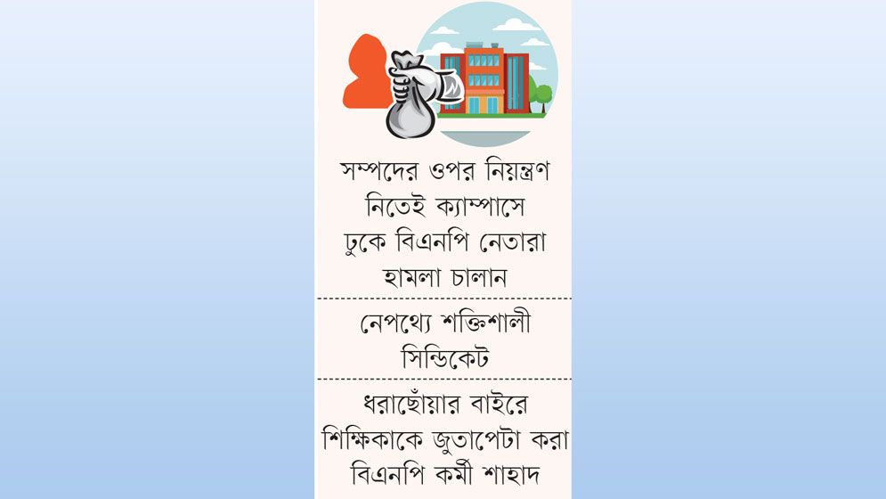 কলেজের তহবিলে নজর চক্রের