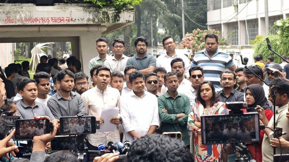 ছাত্ররাজনীতি চাই না যারা বলত তারাই গুপ্ত সংগঠনের