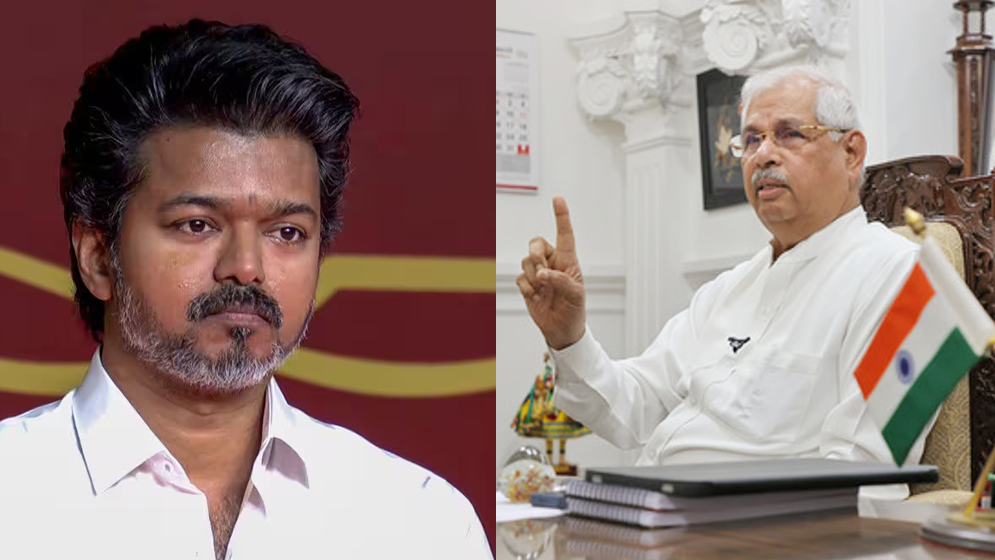 ‘১১৩ বিধায়ক নিয়ে কীভাবে সরকার চালাবেন?’—বিজয়কে গভর্নরের প্রশ্ন