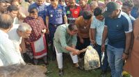 রামগতির জারিরদোনা খাল পুনঃখনন উদ্বোধন করলেন হুইপ নিজান
