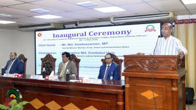 ন্যায়বিচার নিশ্চিতে বিচারকদের সঠিক সিদ্ধান্ত নিতে হবে: আইনমন্ত্রী