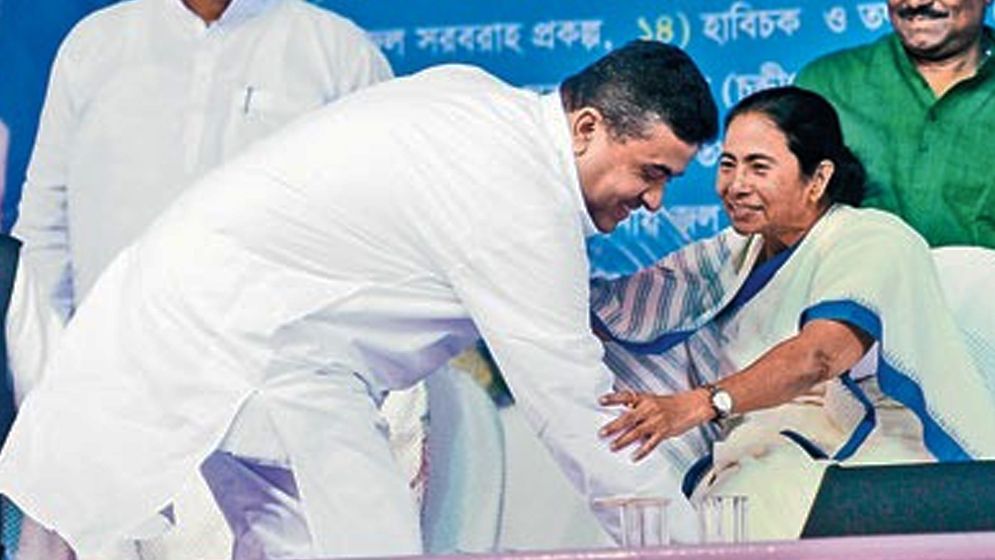 মমতার ‘ডান হাত’ থেকে প্রধান প্রতিদ্বন্দ্বী, যেভাবে পশ্চিমবঙ্গের মসনদে শুভেন্দু