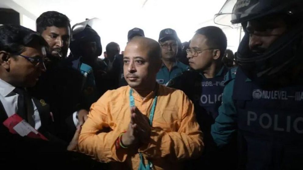 ইসকন নেতা চিন্ময় দাসের জামিন আবেদন খারিজ