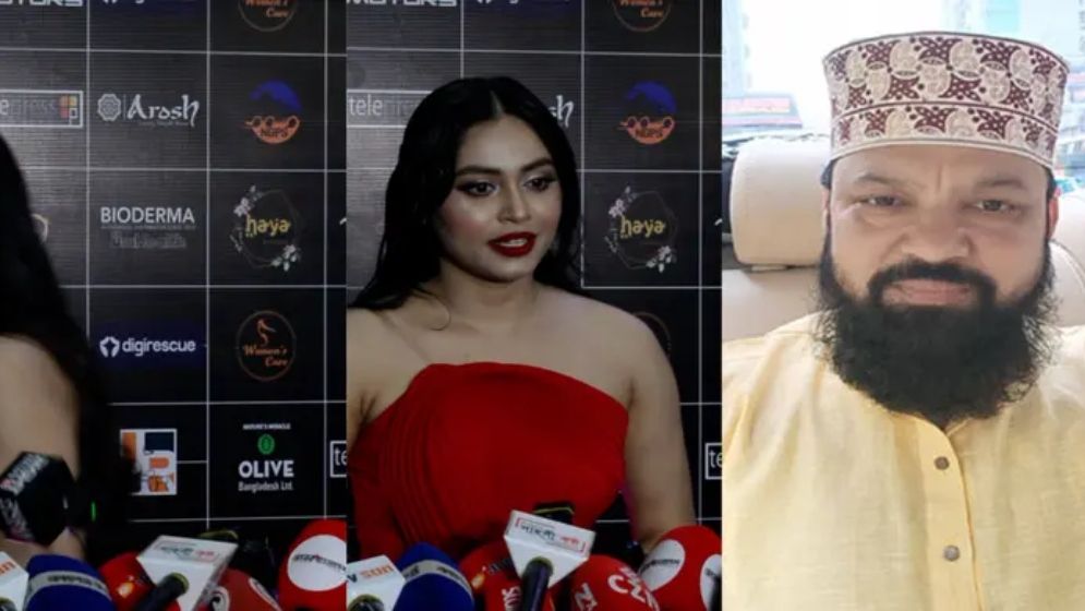 সিদ্দিকের কথা বলতেই অনুষ্ঠানস্থল ত্যাগ করলেন মারিয়া মিম