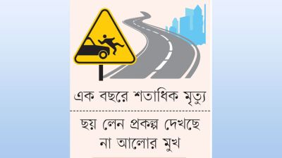 অর্ধশত ঝুঁকিপূর্ণ বাঁক প্রায়ই ঘটছে দুর্ঘটনা