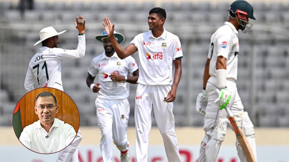 পাকিস্তানের বিপক্ষে টেস্ট জয়ে টাইগারদের অভিনন্দন প্রধানমন্ত্রীর