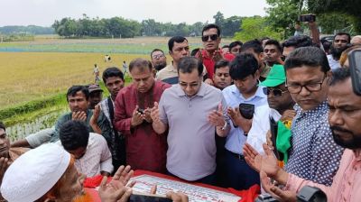 ময়মনসিংহের তারাকান্দায় খাল পুনঃখননের উদ্বোধন করলেন তথ্য প্রতিমন্ত্রী