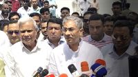 মেঘনার ভাঙনে হুমকিতে উপকূল, পরিদর্শনে পানিসম্পদমন্ত্রী