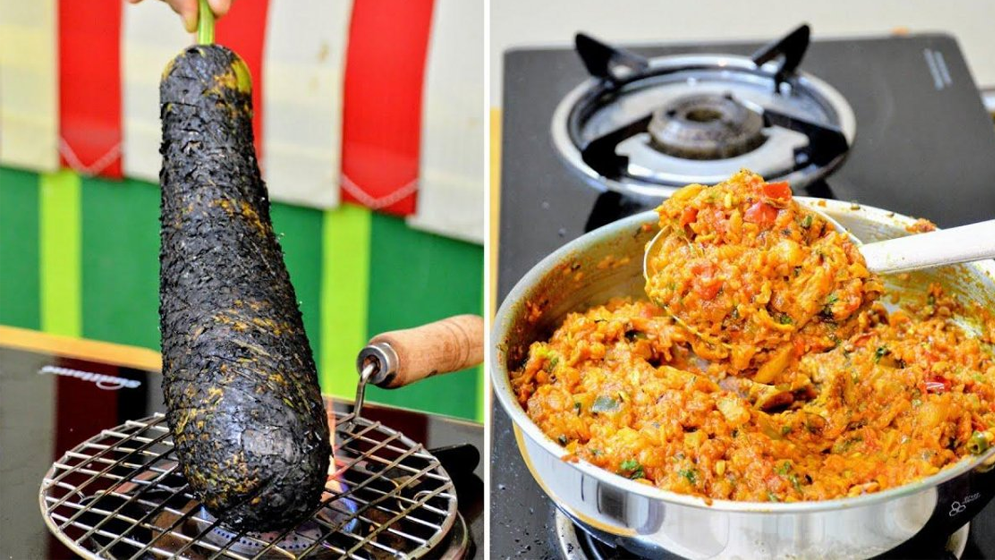 গরমের দুপুরে ভাতের সঙ্গে জমবে লাউ পোড়া ভর্তা