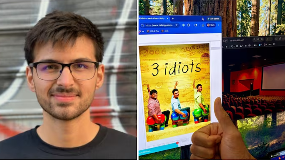 ‘থ্রি ইডিয়টস’ দেখাতে যুক্তরাষ্ট্রে গোটা সিনেমা হল ভাড়া নিলেন পাকিস্তানি তরুণ!
