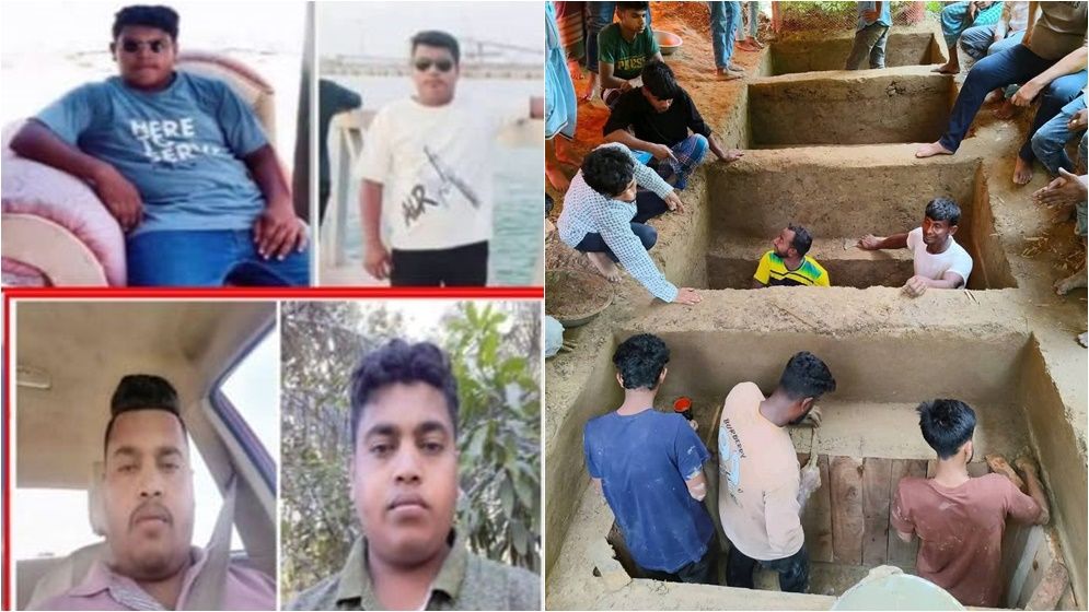 ওমানে নিহত চার ভাইয়ের লাশ বাড়িতে পৌঁছেছে, বেলা ১১টায় জানাজা
