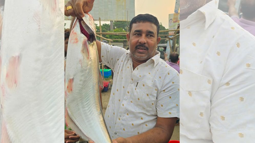 বড়শিতে ধরা পড়ল বড় ঢাই মাছ, ৭৮০০ টাকায় বিক্রি