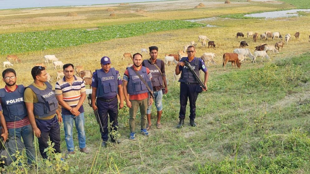 রাজশাহী-নাটোর-পাবনা-কুষ্টিয়া সীমান্তের পদ্মার চর সন্ত্রাসীদের অভয়ারণ্য