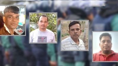 কান ধরে ওঠবস করিয়ে ৬ পুলিশ সদস্যকে মুক্তি