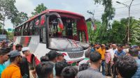 গোপালগঞ্জে বাস-মোটরসাইকেলের সংঘর্ষে ৫ জন নিহত