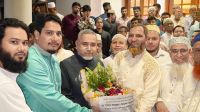কুমিল্লায় বিরোধীদলীয় উপনেতাকে সংবর্ধনা