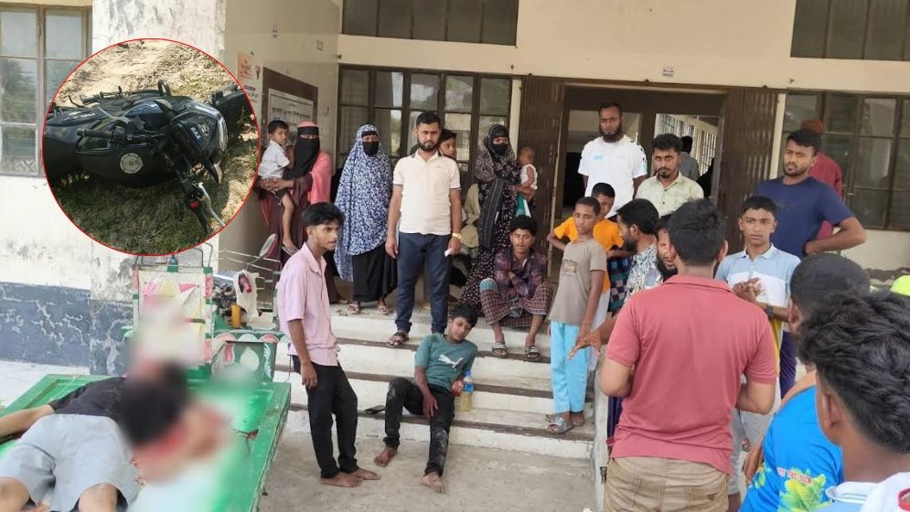কুয়াকাটায় বেড়াতে গিয়ে মোটরসাইকেল দুর্ঘটনায় কিশোর নিহত