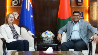 প্রতিরক্ষা উপদেষ্টার সঙ্গে অস্ট্রেলিয়ান হাইকমিশনারের সাক্ষাৎ