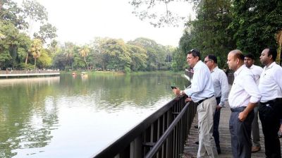 রমনা পার্ক পরিদর্শন করলেন মন্ত্রী