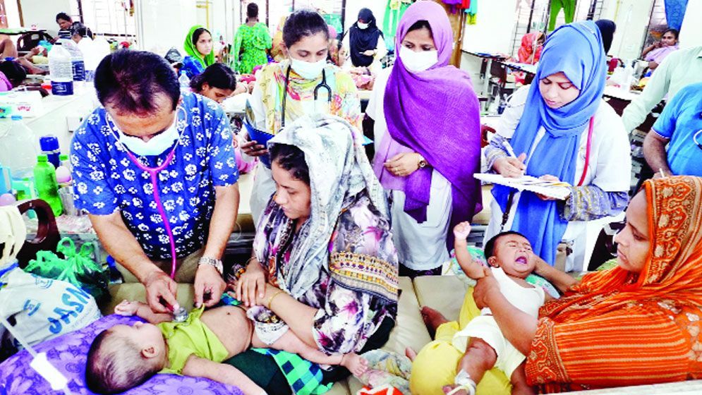 হাম ও হামের উপসর্গ নিয়ে আরও ৪ শিশুর প্রাণহানি