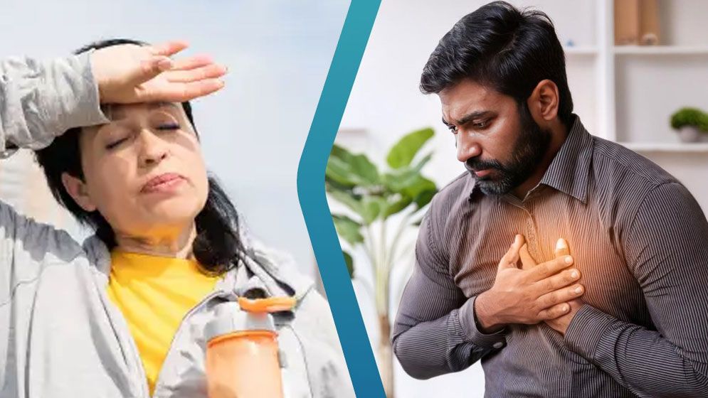 হিট স্ট্রোক নাকি হার্ট অ্যাটাক? লক্ষণগুলোর মধ্যে বড় পার্থক্য কী?